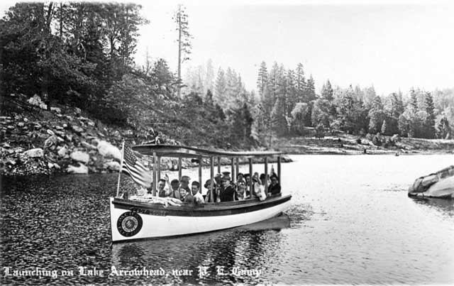 The Lady Louise at the Pacific Electric camp.