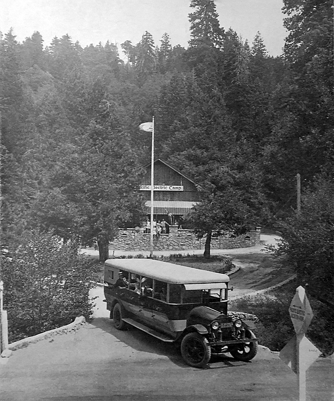 Campers gathered for a group photograph, June 1927.